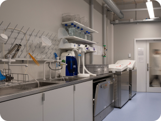 Autoclave room
