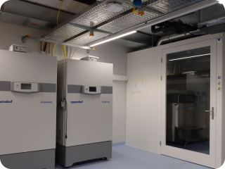 LN2 cryo room