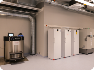 LN2 cryo room