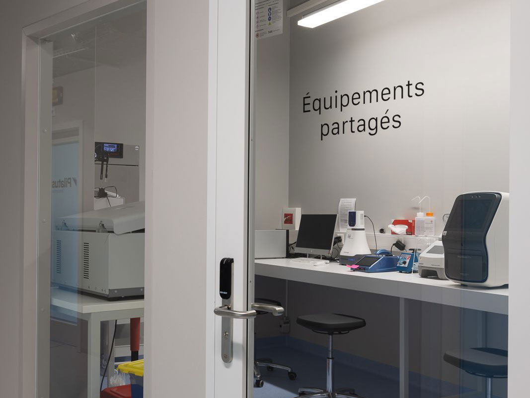Shared equipment room